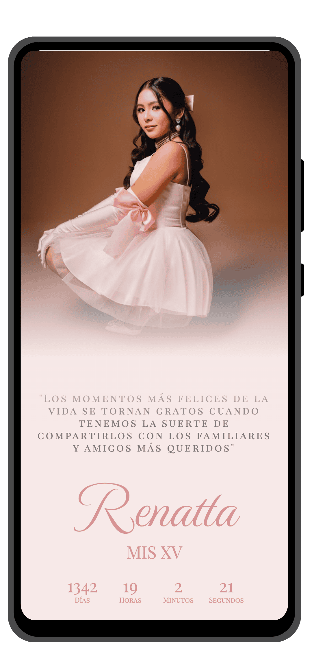 Invitación Renatta